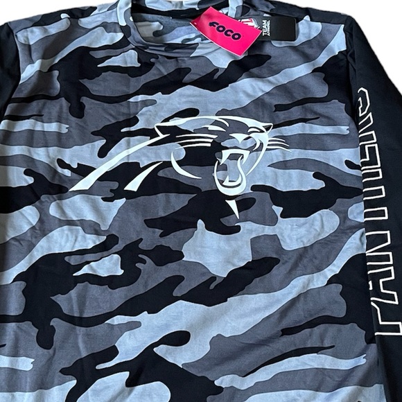 NFL Carolina Panthers Camouflage long sleeve - Picture 2 of 4